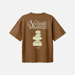 Baine Balance T Shirt Dark Brown