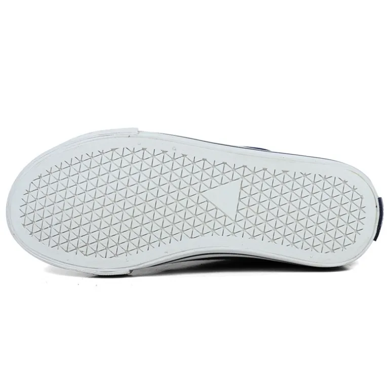 Børn Houston Velcro IV Lærredgummisko Sort