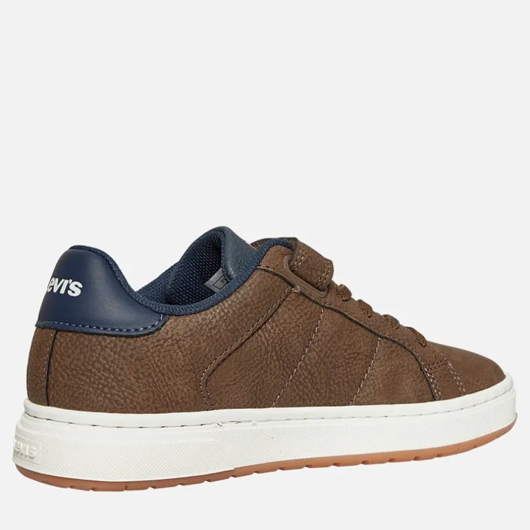 Børn Piper Sneakers Mørkebrun Navy 2241