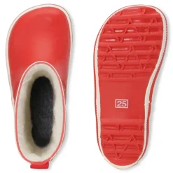 Børne Charly Høje Varme Støvler Rød