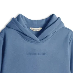 Børne Hoodie Denim Melange