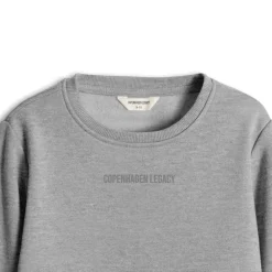 Børne Sweatshirt Grå Melange