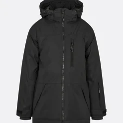 Børne Vandtæt Jakke Sort