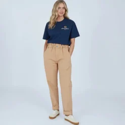 Bukser i Chino til Kvinder Beige