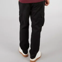 Cargobukser til Herre Sergei Twill Sort
