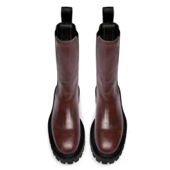 Dame Angie Chelsea Støvler Dark Brown