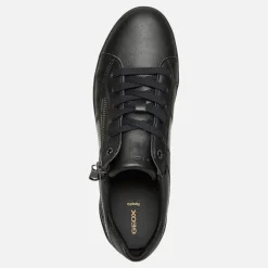 Dame Blomie Zip Sneakers Sort