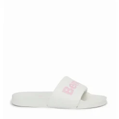 Dame Calypso Slides Hvid/​Pink