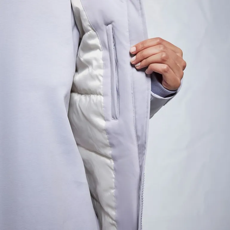 Dame Eline Jakke Violet Ice