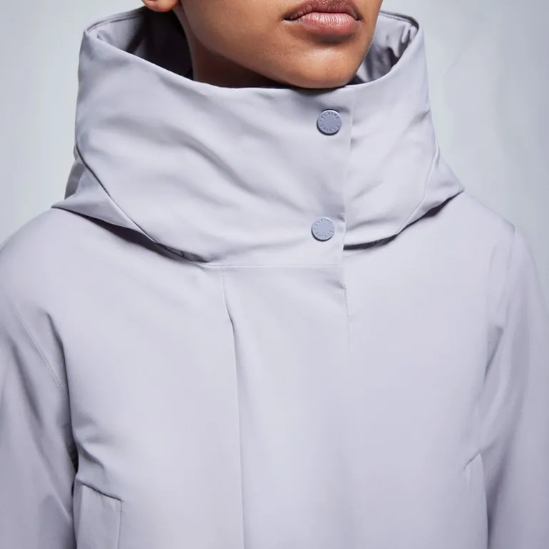 Dame Eline Jakke Violet Ice