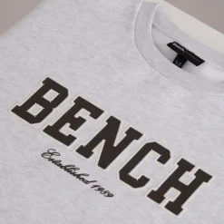 Dame Ercie Sweatshirt Isgrå Melering