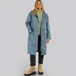 Dame Eskdale 2-I-1 Jakke Marineblå / Grøn