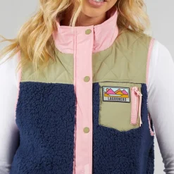Dame Essy Borg Vest Multi