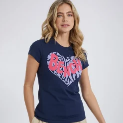 Dame Eulalie T-shirt Blå