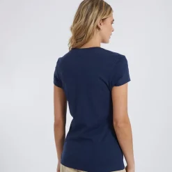 Dame Eulalie T-shirt Blå