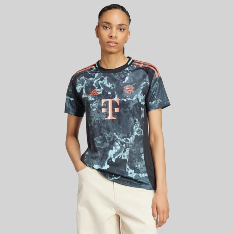 Dame FCB FC Bayern München 24/25 udebanetrøje Sort