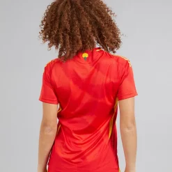 Dame FEF Spanien Dame 24/​25 Autentisk Hjemme Trøje Better Scarlet