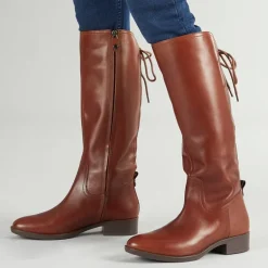 Dame Felicity Knæhøje Stræk Støvler Brun