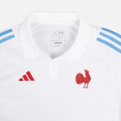 Dame FFR Frankrig Rugby Trænings Polo Hvid