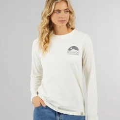 Dame Fife Langærmet T-shirt Ecru