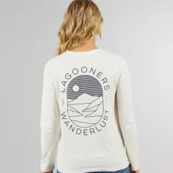 Dame Fife Langærmet T-shirt Ecru