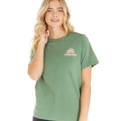 Dame Happiness Afslappet overdele kakigrøn