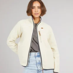 Dame Hyacint Fuld Lynlås Fleece Spøgelse