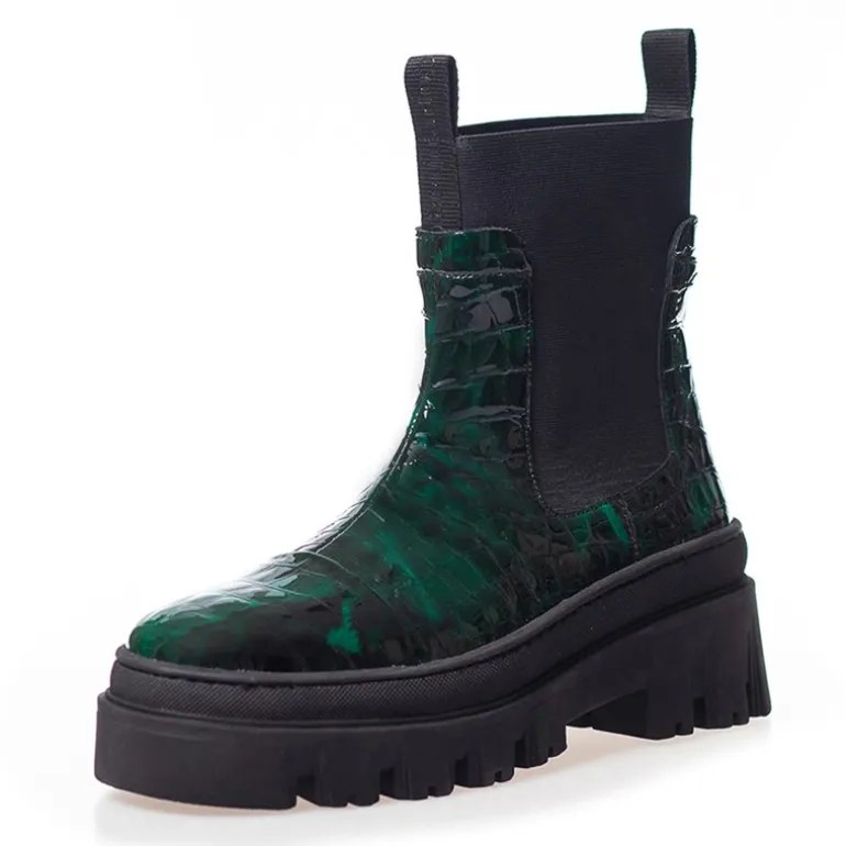 Dame Keep On Dreaming Støvler 2244 Mørkegrøn