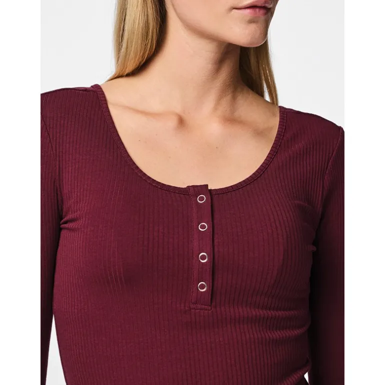 Dame Kitte Overdele Rød