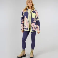 Dame Lake District Lyn Gennem Fleece Jakke Multi