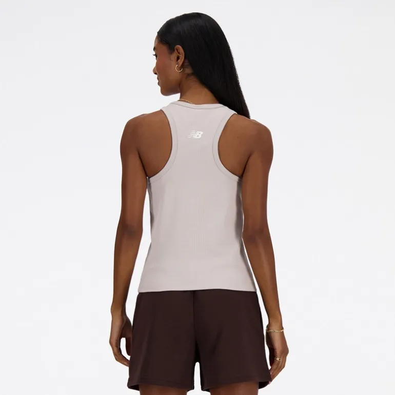 Dame Linear Heritage Ribbet Racer Tank Moonrock