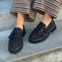 Dame Magic Move 2 Loafers 0001 Sort