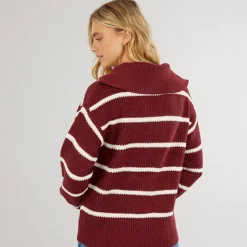Dame Margita Jumper Burgundy
