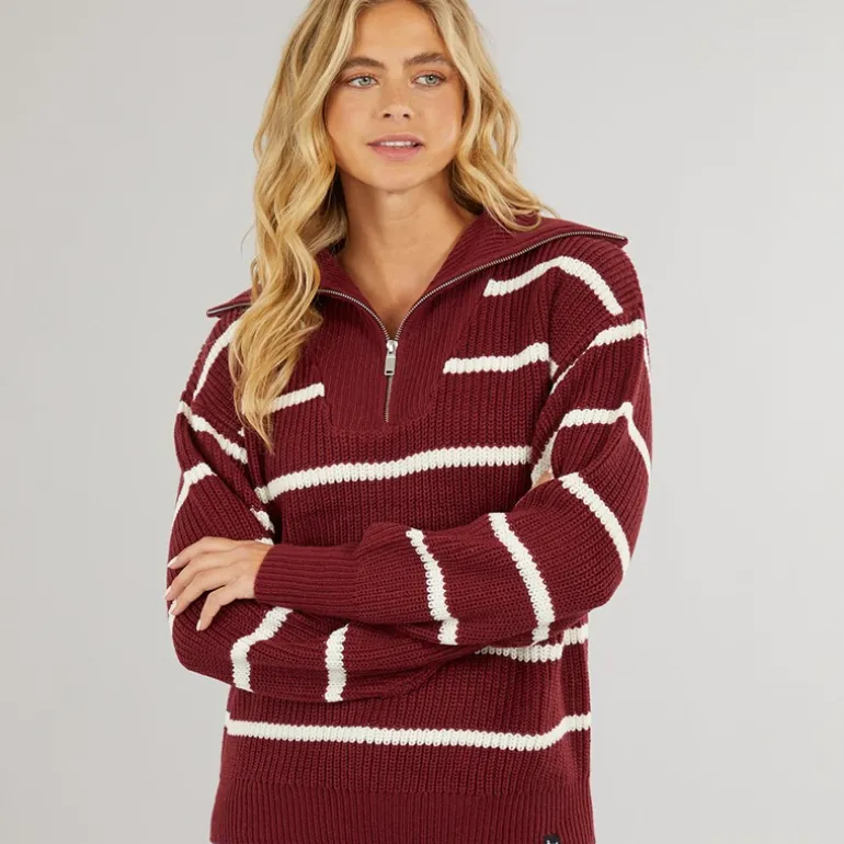 Dame Margita Jumper Burgundy