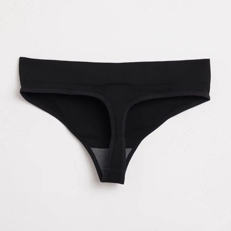 Dame Moderne Fleks 2 Pak Trusser Sort