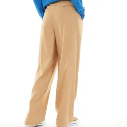 Dame Monnie Bukser med Vid Ben Beige