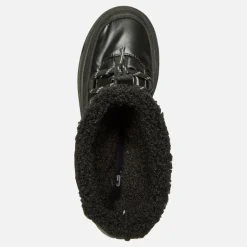 Dame Paradis Høj Nylon Sne støvler Sort