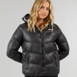 Dame Phillipa Puffer Jakke Sort