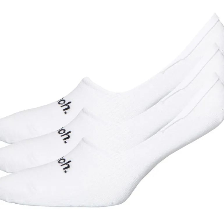 Dame Prina Sokker 3-pack Usynlig Hvid