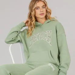 Dame Riddy Oversized Hættetrøje Sage Green
