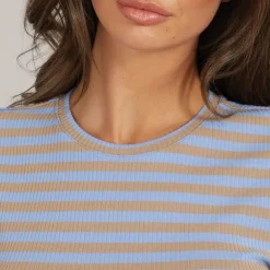 Dame Ruka Kortærmet Kjole Hortensia