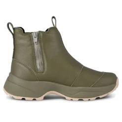 Dame Silje Warm Waterproof Ankelstøvler Grøn