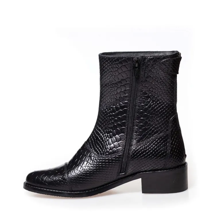 Dame Sorte Støvler 001 Sort