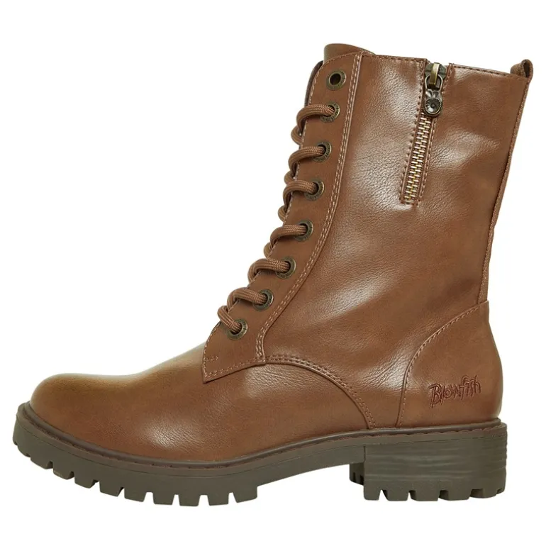 Dame Støvler med Ruffler Valnød Lokal Sheriff