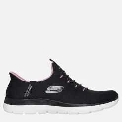 Dame Summits Drømmesøger Slip-In Sneakers Black & Purple/Mauve