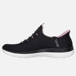 Dame Summits Drømmesøger Slip-In Sneakers Black & Purple/Mauve
