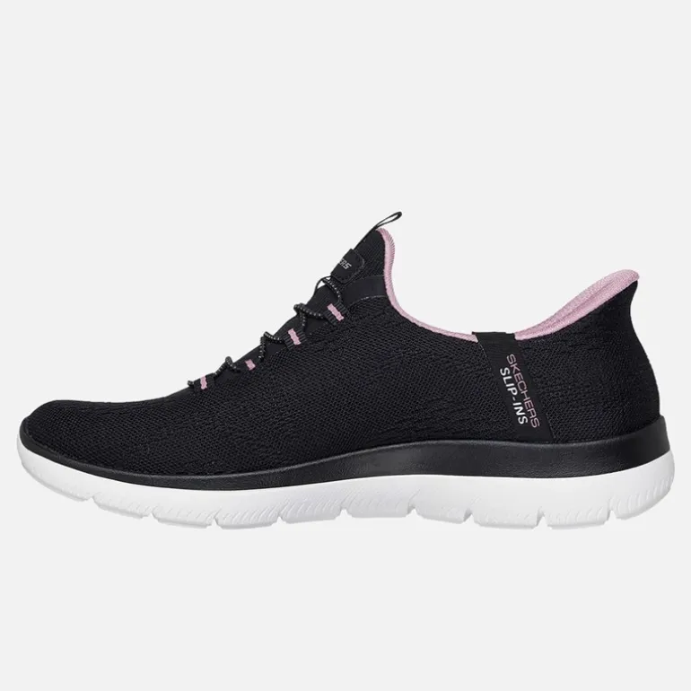Dame Summits Drømmesøger Slip-In Sneakers Black & Purple/Mauve