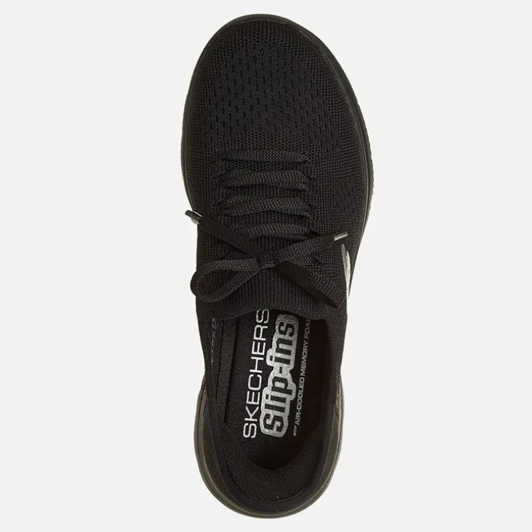 Dame Summits Slip in Nye Daglige Sneakers Sort
