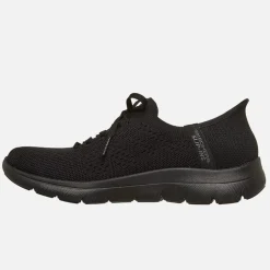 Dame Summits Slip in Nye Daglige Sneakers Sort