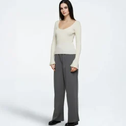 Dame Twusti Sweater 0105 Antique White